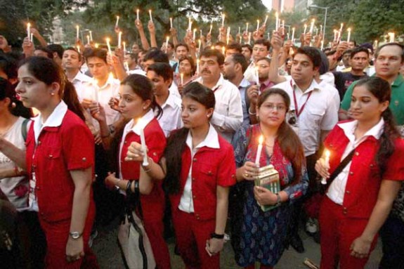 Delhi Rape Case: Protest, Candle Light March In Patiala